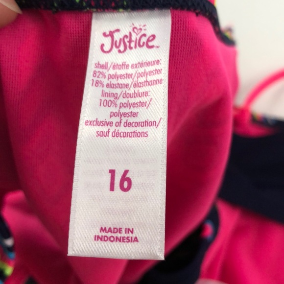 Justice Two Pieces Swim Suit - Picture 6 of 6